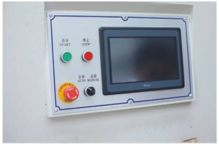 PLC Touch Screen for linear sanding