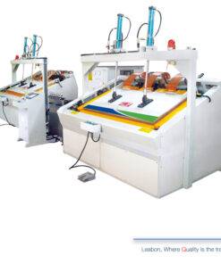 Small high frequency jigsaw panel frame machine
