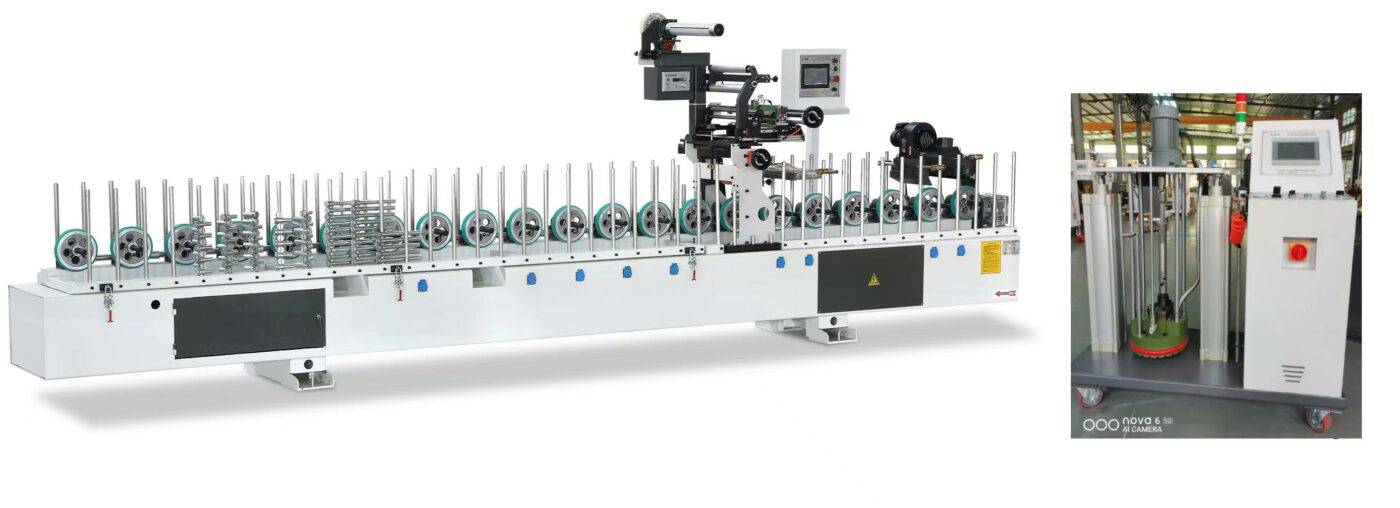 PUR wrapping machine