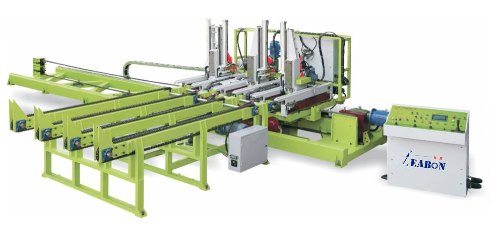 CNC Log carrier saw machine